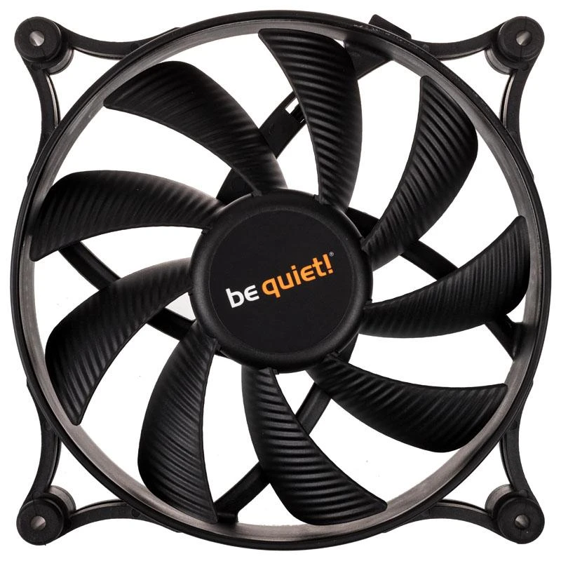 be quiet! Shadow Wings 2 140mm PWM Kompiuterio korpusui Ventiliatorius 14 cm Juoda