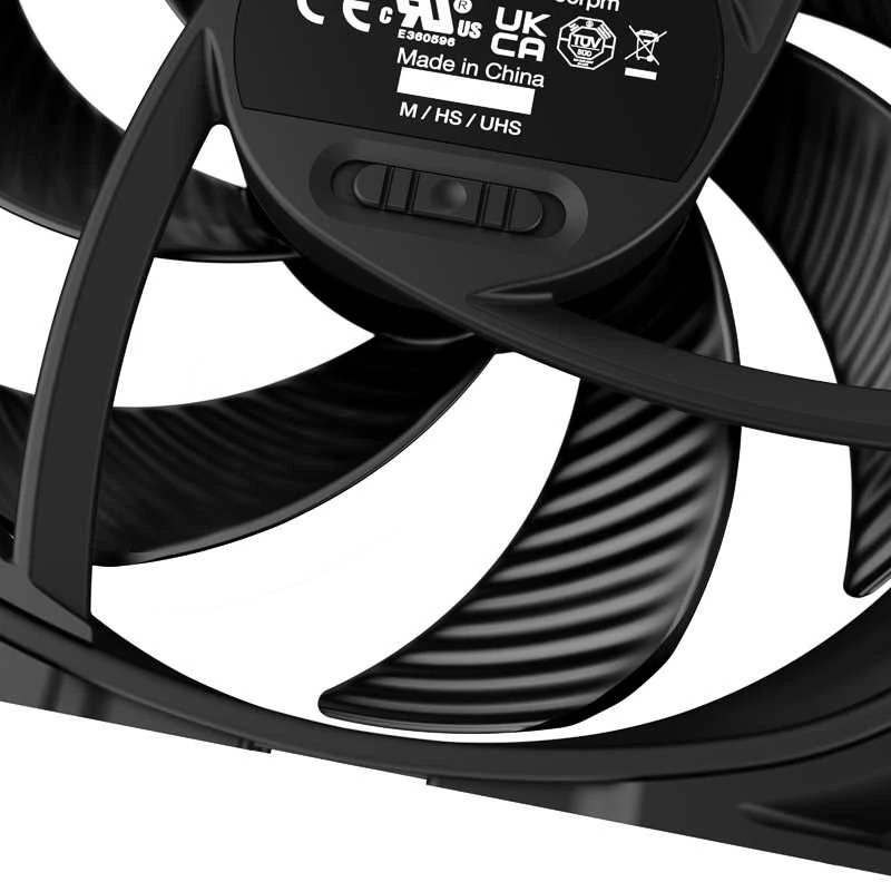 Be Quiet! Korpuso ventiliatorius SILENT WINGS PRO 4, 140mm PWM