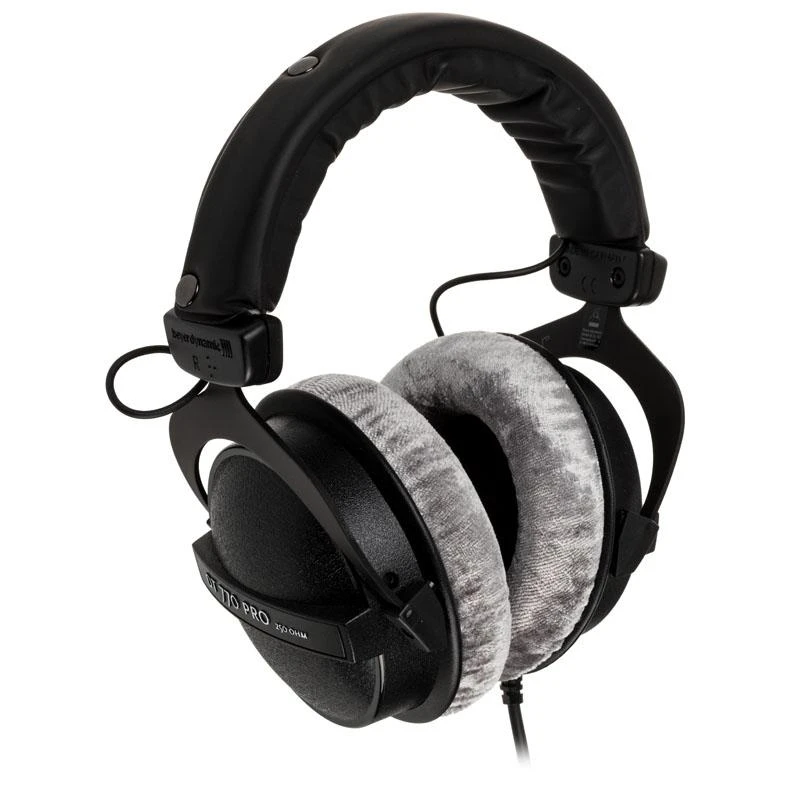 Beyerdynamic DT 770 PRO ausinės su pilkomis pagalvėlėmis