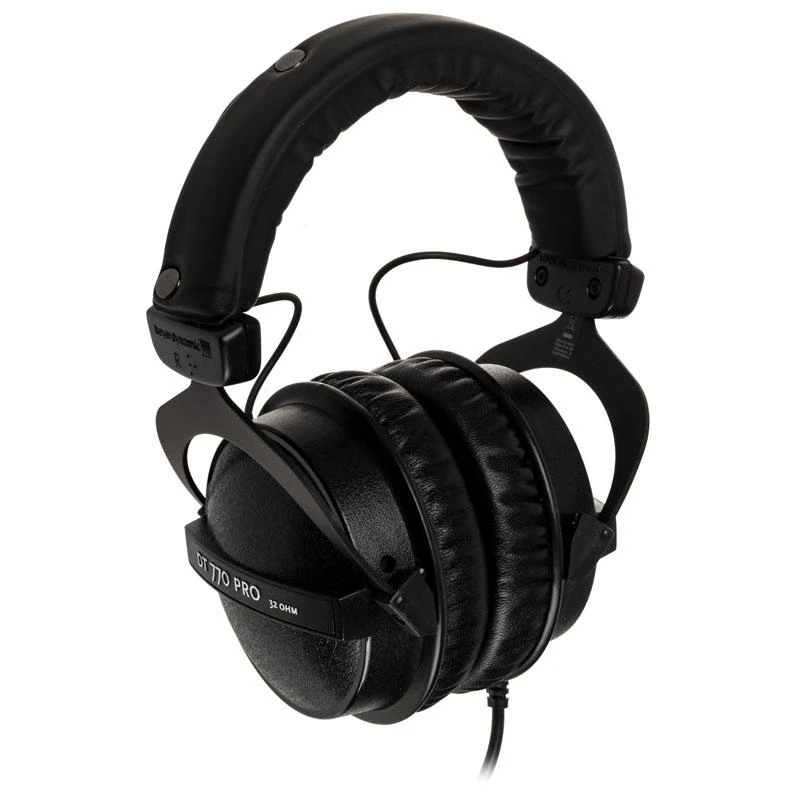 Studijinės ausinės Beyerdynamic DT 770 PRO, 32 omų, Juodos