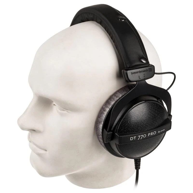 Studijinės ausinės Beyerdynamic DT 770 PRO, 80 omų, juodos 474746
