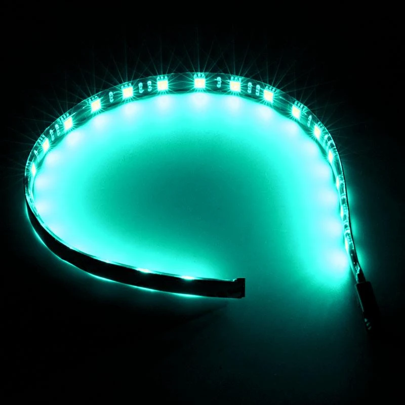 „BitFenix Alchemy 2.0“ magnetinių RGB LED juostelių rinkinys – 2 x 40 cm, 2 x 21 LED