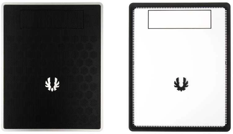 BitFenix aliuminio logotipas Prodigy (M) korpusui – sidabro spalvos
