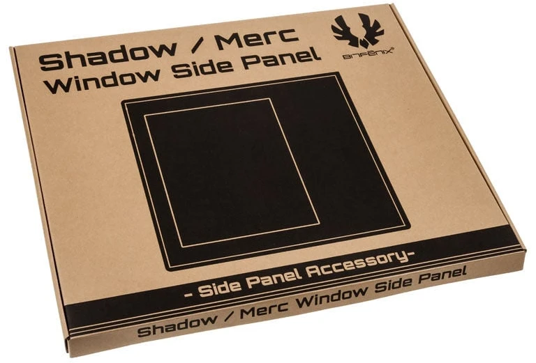 BitFenix Shadow & Merc Alpha/Beta Window šoninis skydelis - juodas