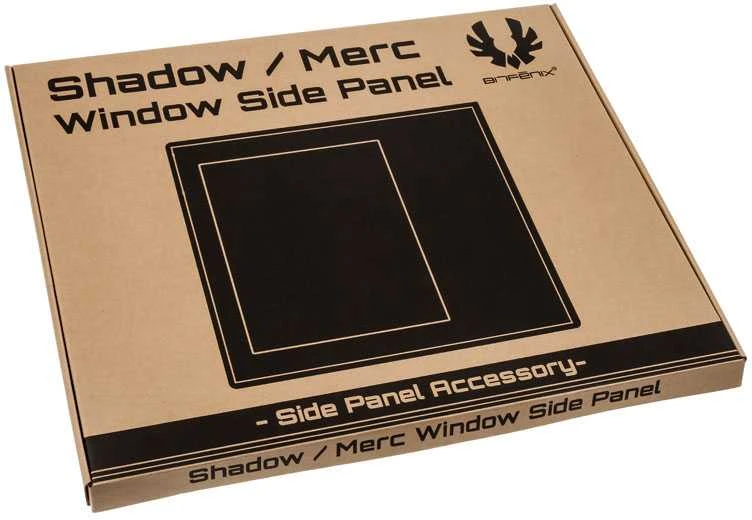 BitFenix Shadow & Merc Alpha/Beta Window šoninis skydelis - juodas