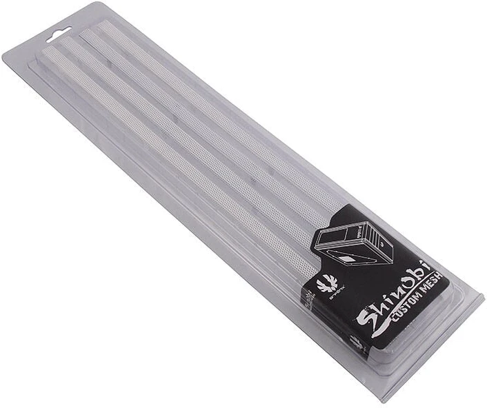 BitFenix Mesh-Stripes for Shinobi Midi-Tower – baltos spalvos