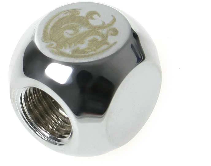 „Bitspower“ adapteris T formos skirstytuvas 3x G1/4 colio vidinis sriegis - blizgus sidabrinis
