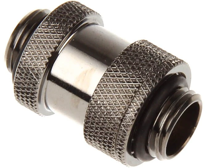 „Bitspower Aqua-Pipe II“ (22–31 mm) AGB vamzdžiams – G1/4 spalvos, blizgus juodas