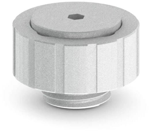 Bitspower Artemis manual air vent G1/4 inch male thread – Sandblast Sidabrinis