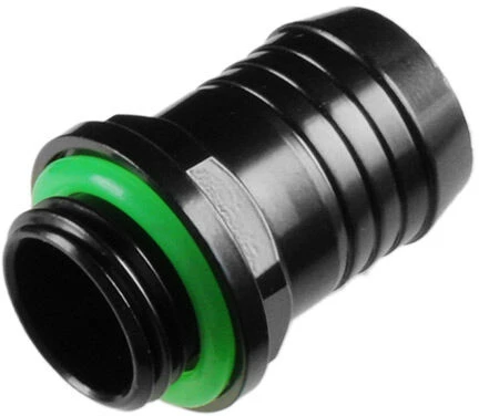 Bitspower jungtis tiesi G1/4 colio AG ant 13 mm vidinio skersmens – matinės juodos spalvos