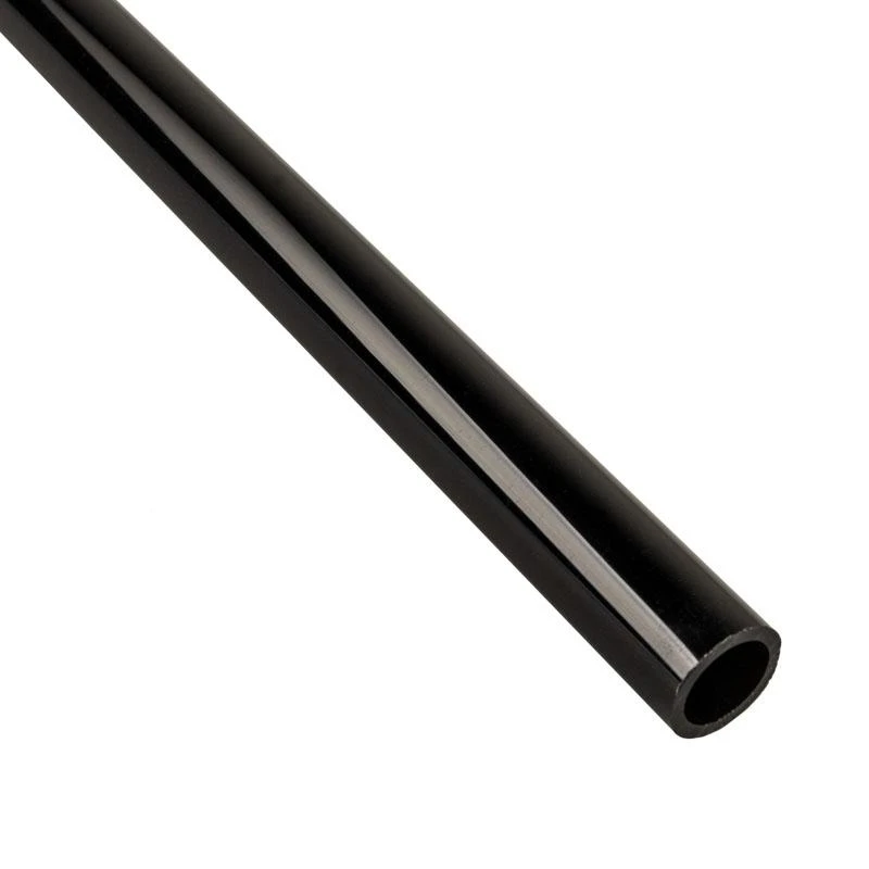 Bitspower Crystal Link – juodas kietas vamzdis 16/12mm