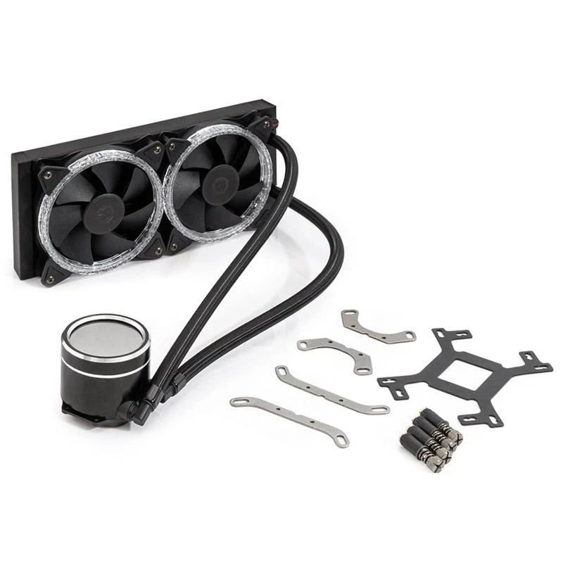 „Bitspower Cyclops 240“ universalus skysčio aušintuvas, ARGB ® 240 mm
