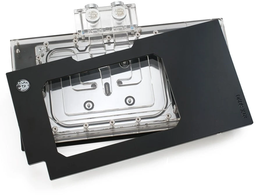 Bitspower NEBULA Astral RTX 5090 Vanduo Cooler, ARGB – acrylic, juodas