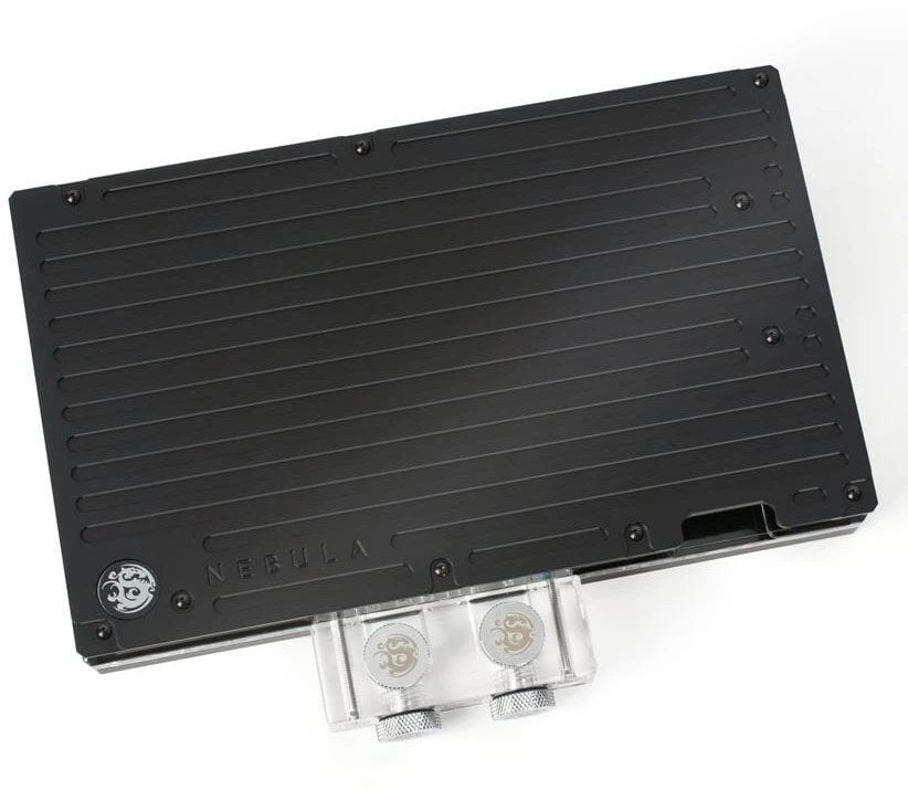 Bitspower NEBULA Suprim/Gaming Trio/Vanguard RTX 5090 Vanduo Cooler, ARGB – acrylic, juodas