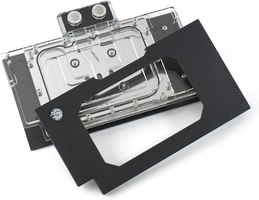 Bitspower NEBULA TUF Gaming RTX 5090 Vanduo Cooler, ARGB – acrylic, juodas