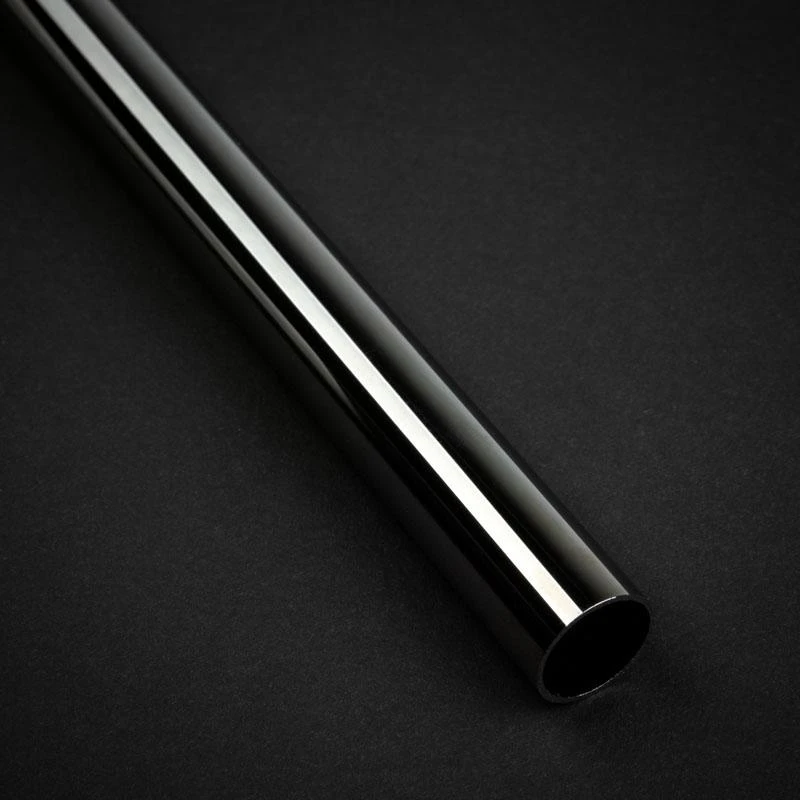 „Bitspower“ 14 mm juodas kietas vamzdelis su blizgia apdaila