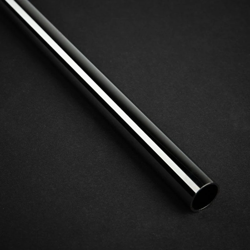 Bitspower 12mm varinis vamzdelis, blizgus juodas