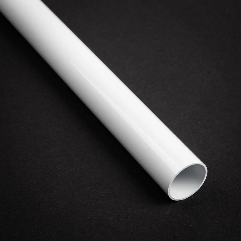 „Bitspower“ žalvarinis kietas vamzdelis be nuožulnos, 16 mm AD, 300 mm baltas