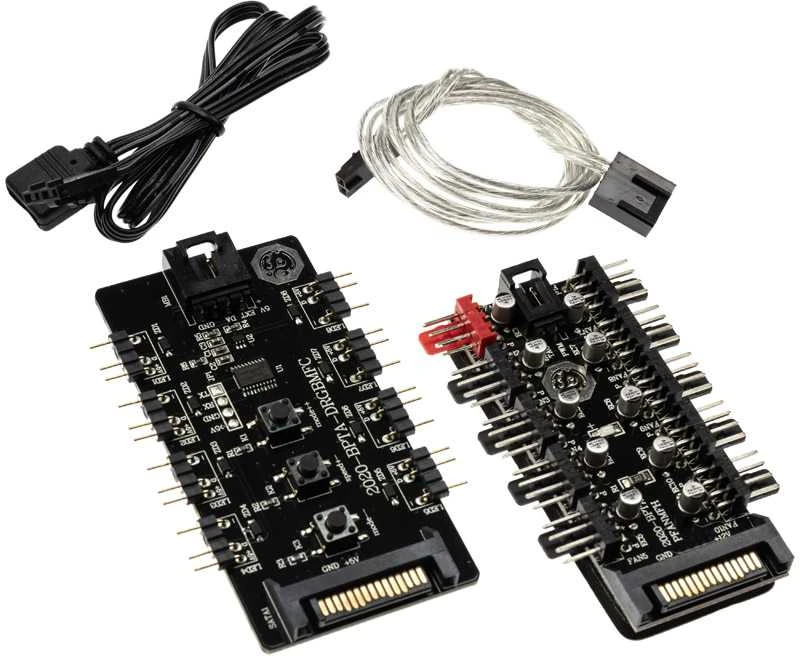 Bitspower Notos 120mm ARGB korpuso ventiliatorius – baltos spalvos
