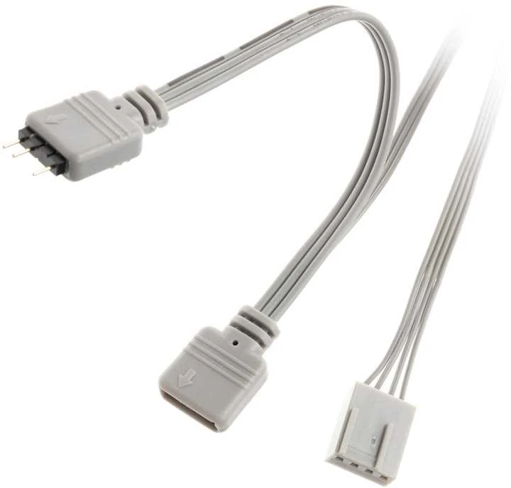 Bitspower Notos 120mm ARGB korpuso ventiliatorius – baltos spalvos