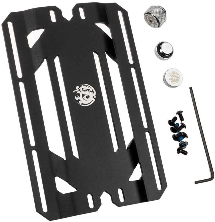 Bitspower Premium Cubiod rezervuaras 150 mm - akrilas