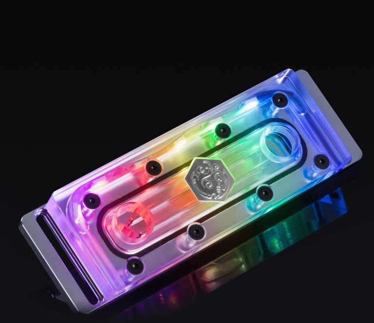 Bitspower RAM aušintuvas, ARGB - skaidrus 4 pakuotės