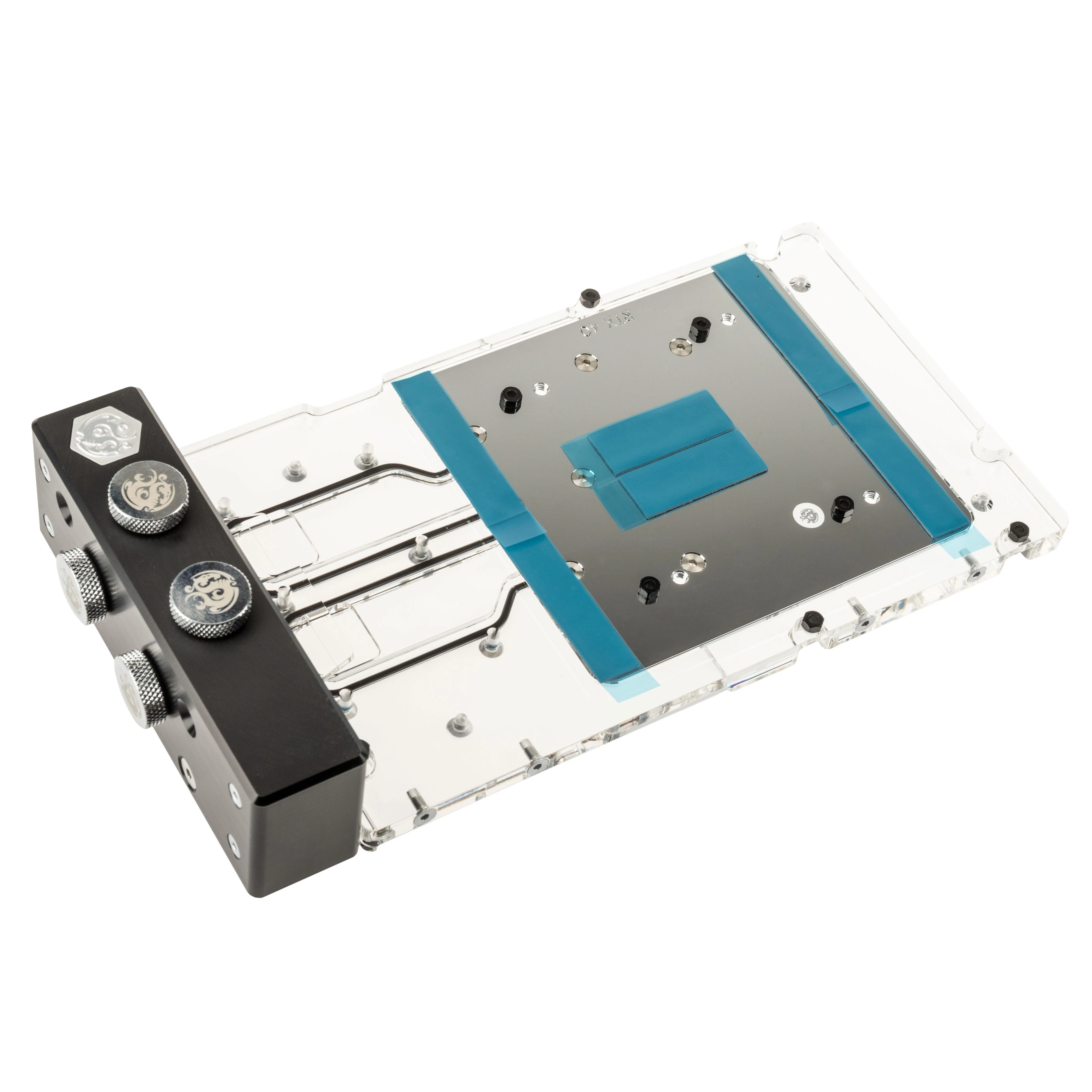 Bitspower X-TEND aktyvioji backplate – apatinė dalis