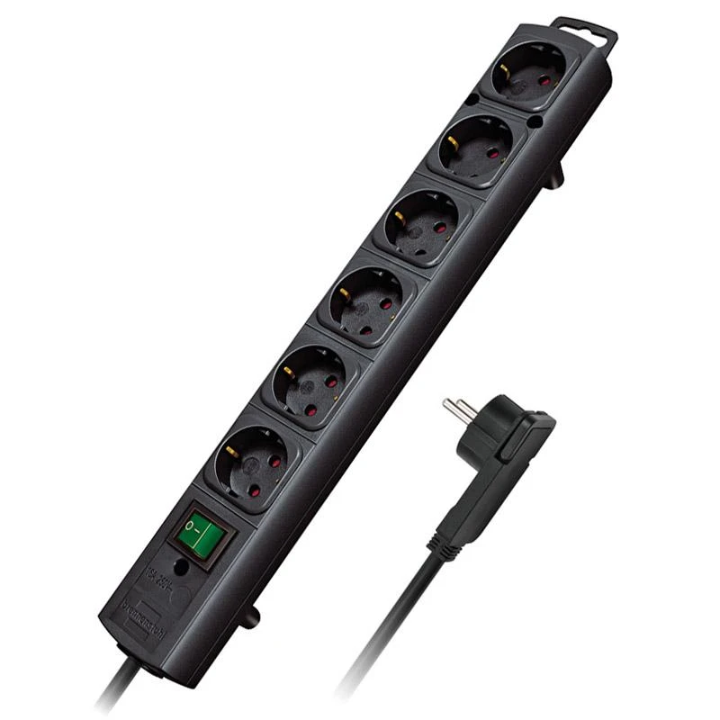 Buitinis ilgintuvas BRENNENSTUHL COMFORT LINE, 6 vietų, 2 m