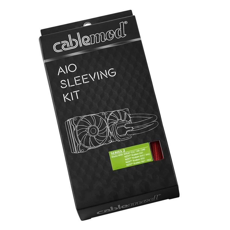 „CableMod AIO“ apvalkalų rinkinys, 2 serija, skirtas EVGA CLC / NZXT Kraken – apvaliais pečiais