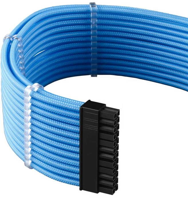 CableMod C-Series PRO ModMesh Cable Kit for Corsair AXi/HXi/RM (Geltona Label) – mėlynos spalvos