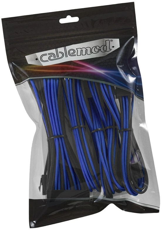 CableMod Classic ModMesh Cable Extension Kit – 8+6 Series – juodas/mėlynas
