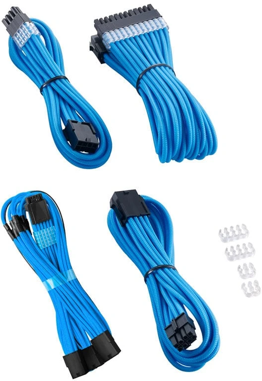 CableMod PRO ModMesh 12VHPWR Cable Extension Kit – mėlynos spalvos