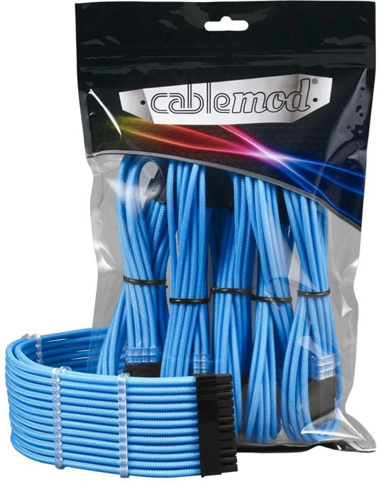 CableMod PRO ModMesh 12VHPWR Cable Extension Kit – mėlynos spalvos