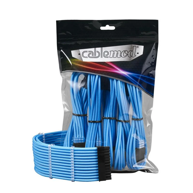 CableMod PRO ModMesh 12VHPWR Cable Extension Kit – mėlynos spalvos