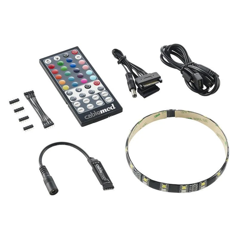 „CableMod WideBeam Hybrid LED“ rinkinys, 30 cm, RGB/W