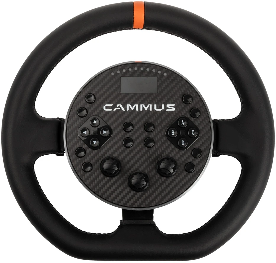 Cammus C5 Direct Drive Steering Wheel - juodas