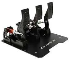 CAMMUS LC100 V4 Pedal Set, 200kg Load Cell Sensor, Hall Sensor – juodas