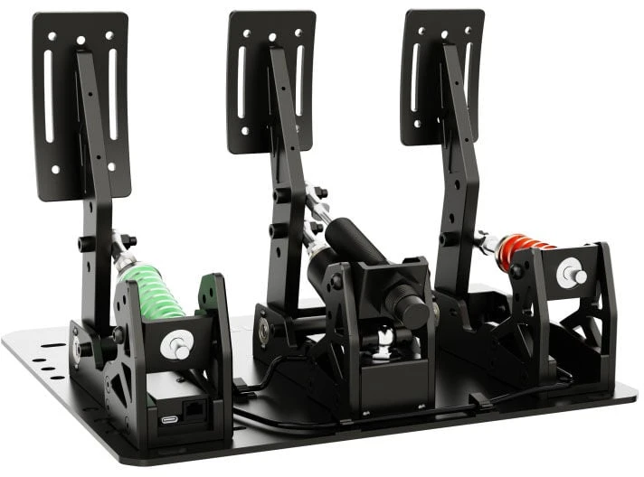 CAMMUS LC100 V4 Pedal Set, 200kg Load Cell Sensor, Hall Sensor – juodas