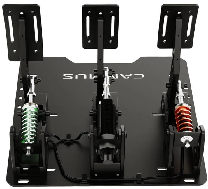 CAMMUS LC100 V4 Pedal Set, 200kg Load Cell Sensor, Hall Sensor – juodas
