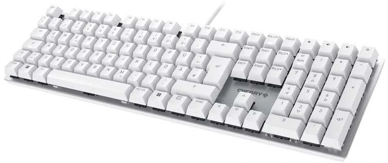Cherry Klaviatūra KC 200 MX MX2A Brown [DE] baltas/sidabrinis MX2A BROWN Switch