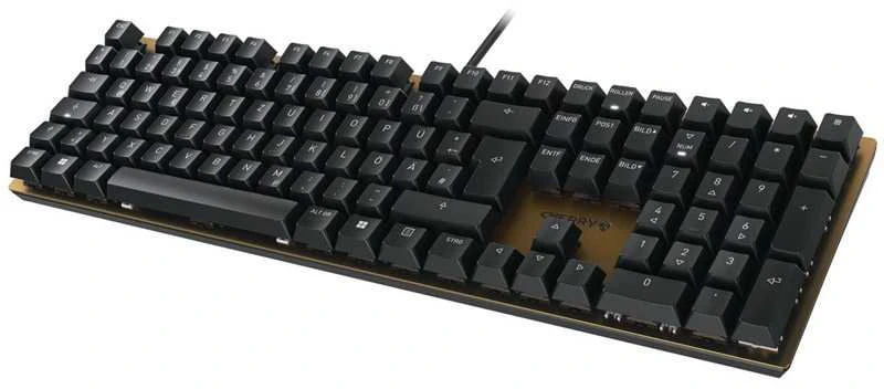 Cherry Klaviatūra KC 200 MX MX2A Brown [DE] Juodas/bronze MX2A BROWN Switch