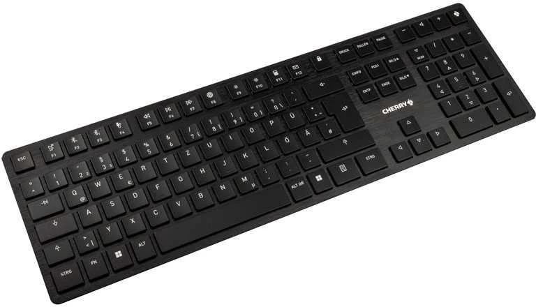 Cherry Klaviatūra KW X ULP Wireless [DE] Juodas BT Mechaninė