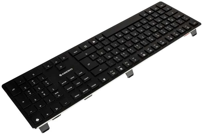 Cherry Klaviatūra KW X ULP Wireless [DE] Juodas BT Mechaninė