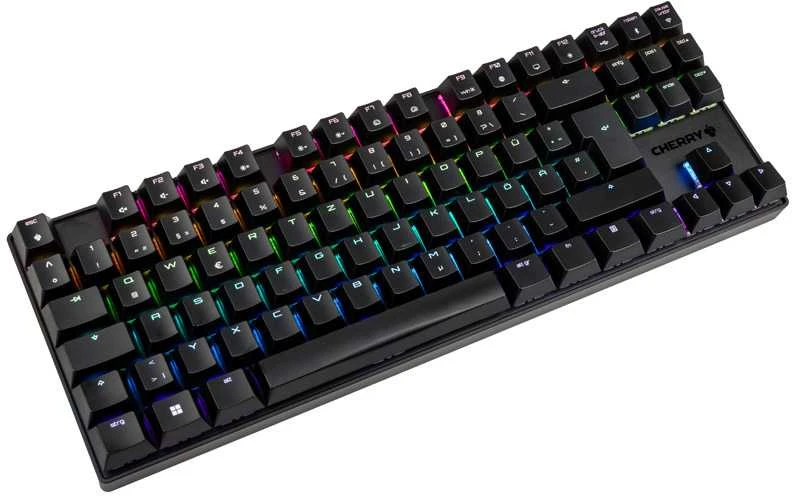 Klaviatūra - Cherry MX 8.2 TKL Wireless (Cherry, G80-3882LXADE-2, RGB, USB-C)