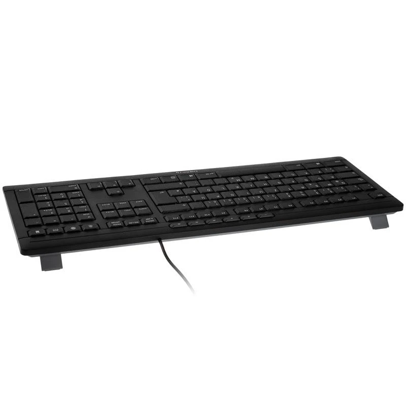 CHERRY JK-8500 klaviatūra USB QWERTZ Vokiečių Juoda