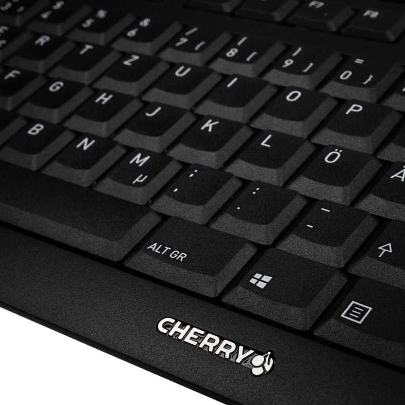 CHERRY STREAM Klaviatūra WIRELESS - Klaviatūra - QWERTZ - Deutsch - Juodas
