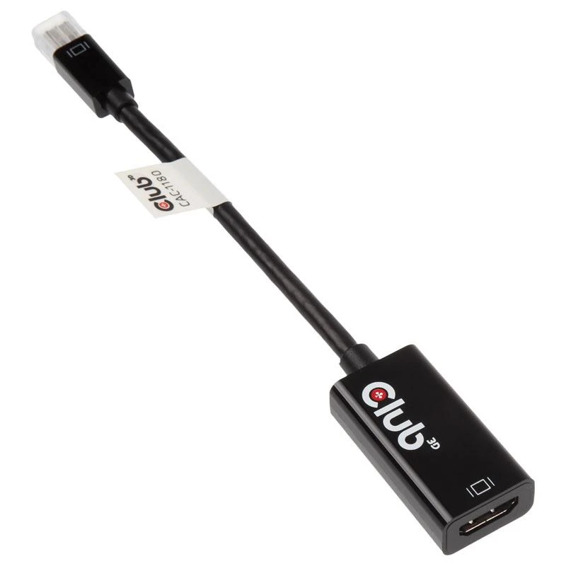 Club 3D CLUB3D Mini DisplayPort 1.4 į HDMI 2.0b HDR aktyvus adapteris