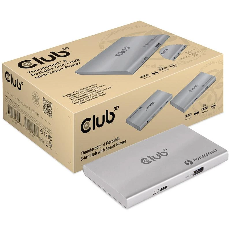 „Club 3D Thunderbolt 4“ stotis / replikatorius (CSV-1580)