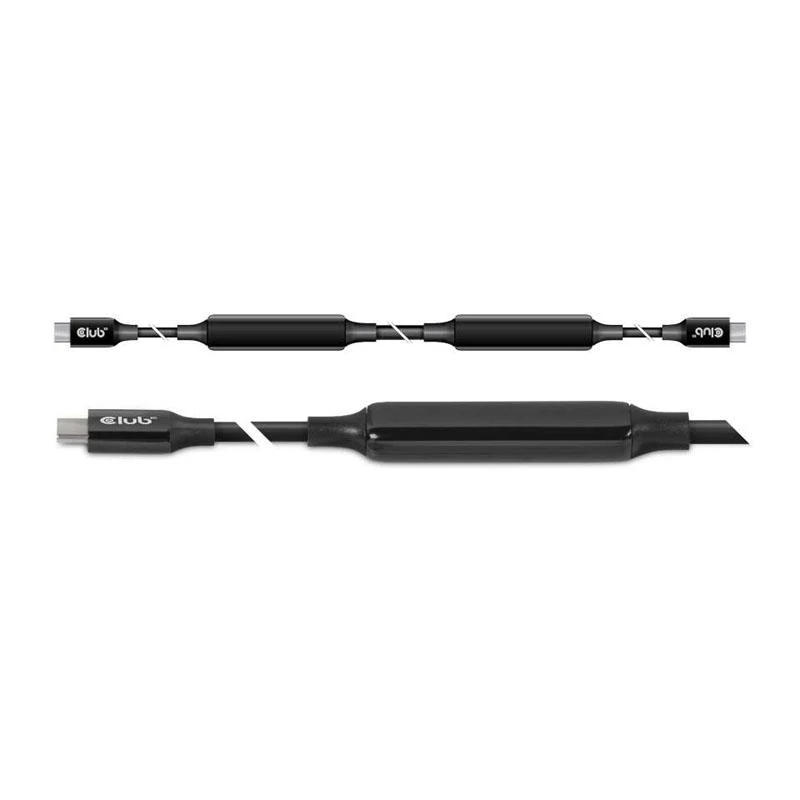 „Club 3D“ USB-C laidas, dvikryptis, USB 3.1 (10 Gbps), 60 W maitinimo tiekimas – 5 m