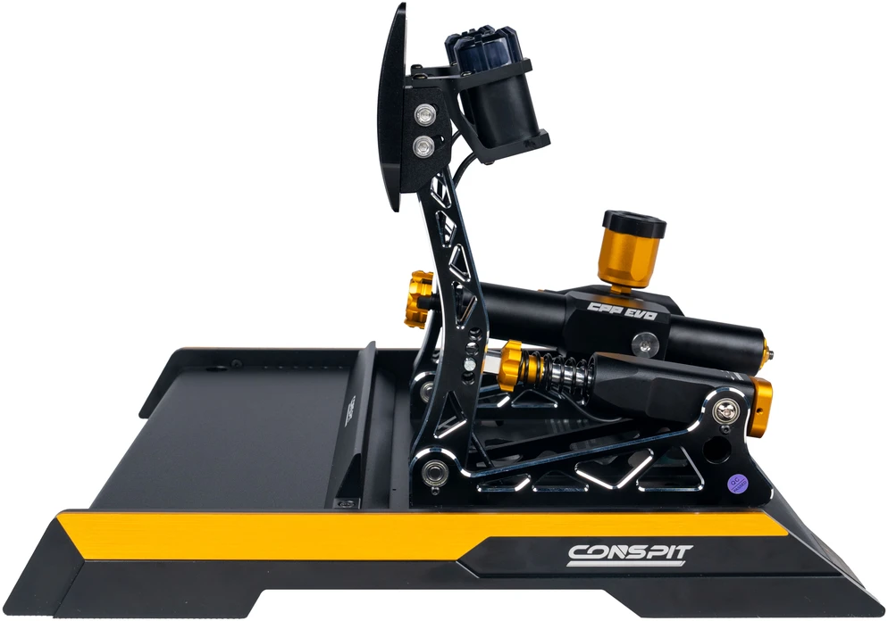 CONSPIT CPP EVO 2 V2 Pedal Set, hydraulic brake cylinder – juodas